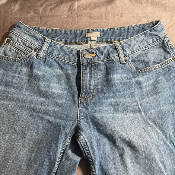 J. Jill Straight Leg Denim Jeans 100% Cotton RN 97641 8 Petite - Picture 3 of 11